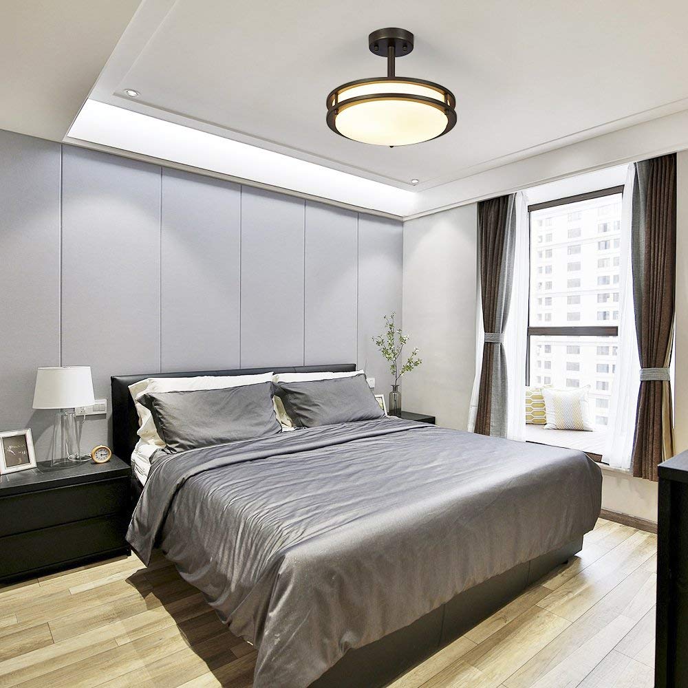 Ceiling Light Fixtures For Bedroom : Modern Led Ceiling Light Iron Pmma ...