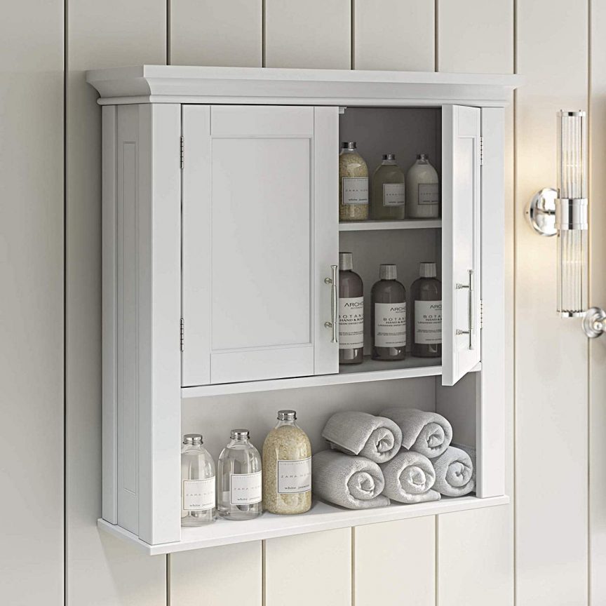 Top 10 Best Bathroom Wall Cabinets in 2021 Reviews | Buyer's Guide