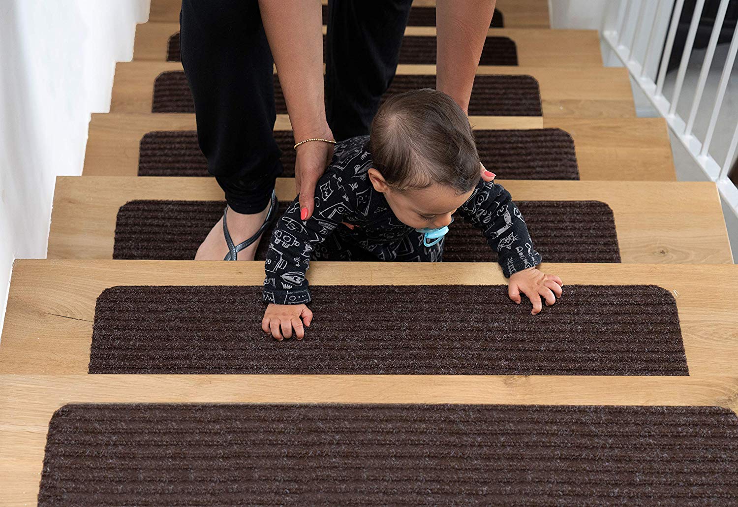 EdenProducts Nonslip Carpet Stair Treads 