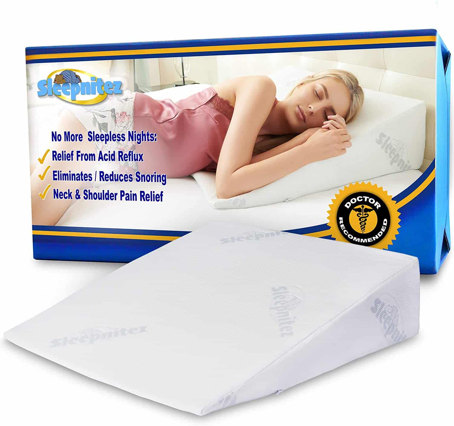 wedge pillow for acid reflux